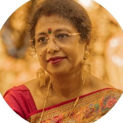 Portrait of Mrs Rina Pradhan.